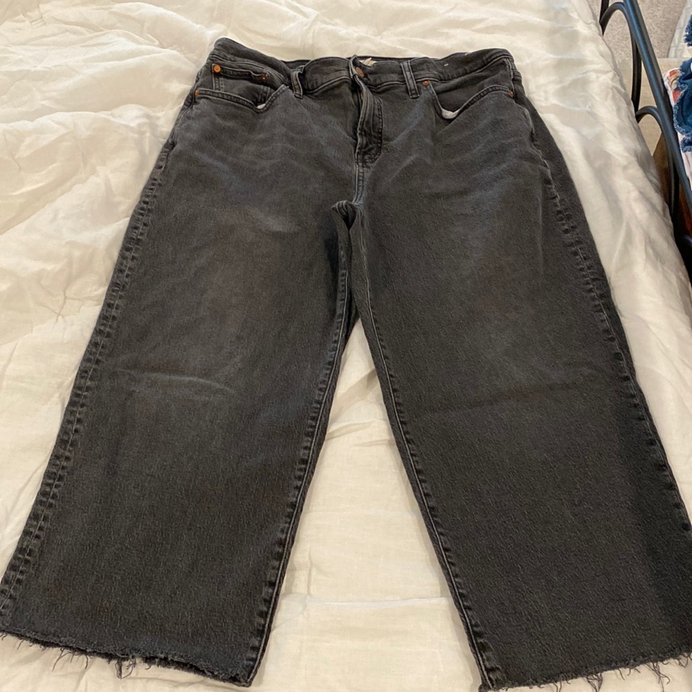 Madewell Perfect Vintage Wide Leg Crop Jean (32P)